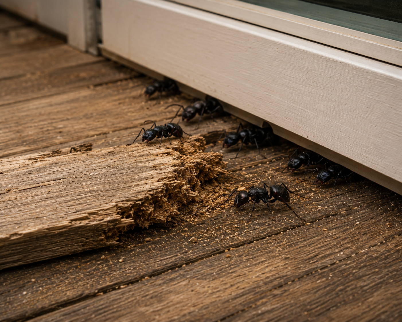 Extermination de fourmis charpentières à Québec | Groupe Allard
